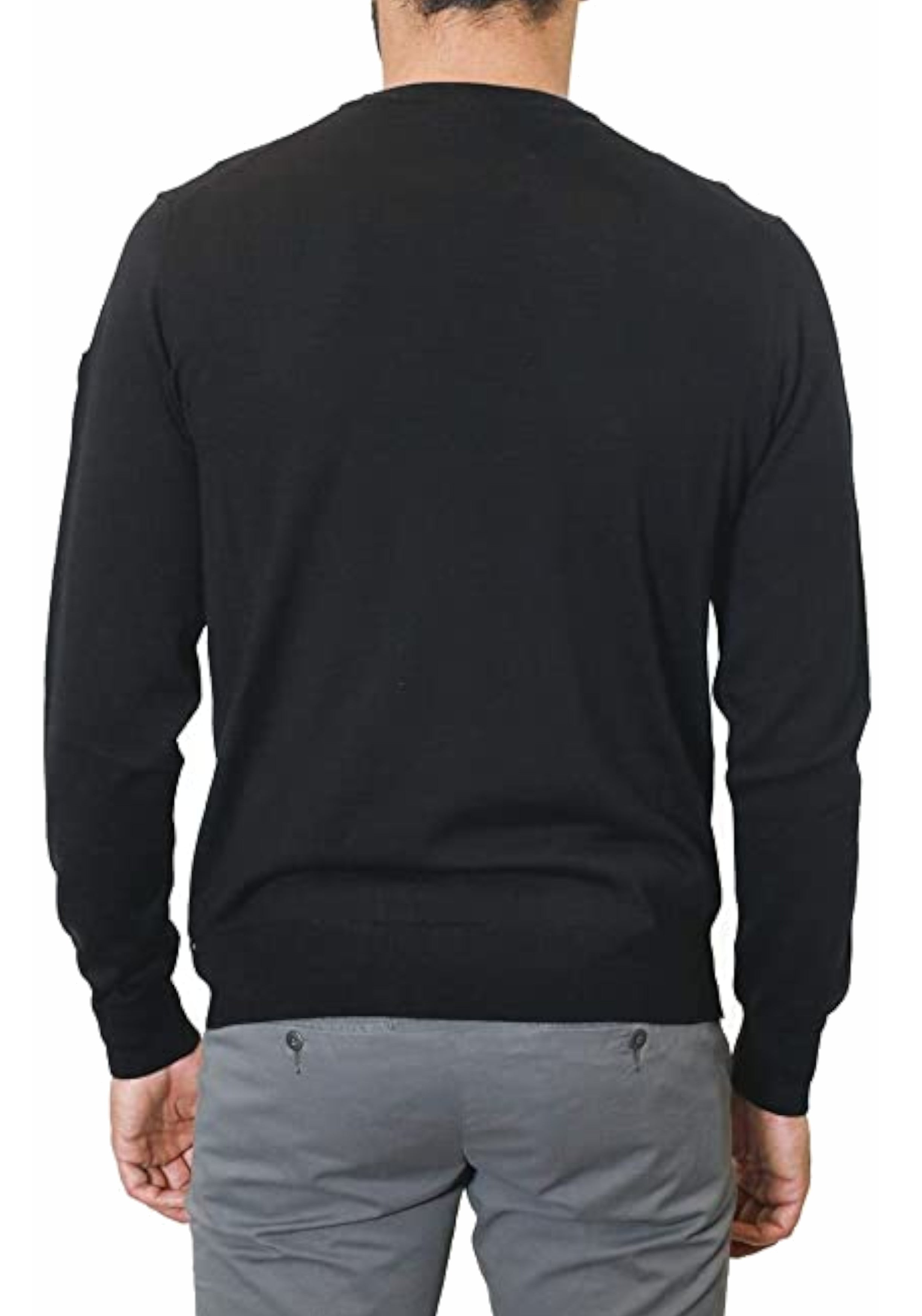 MAGLIONI E POLO Nero Ea7