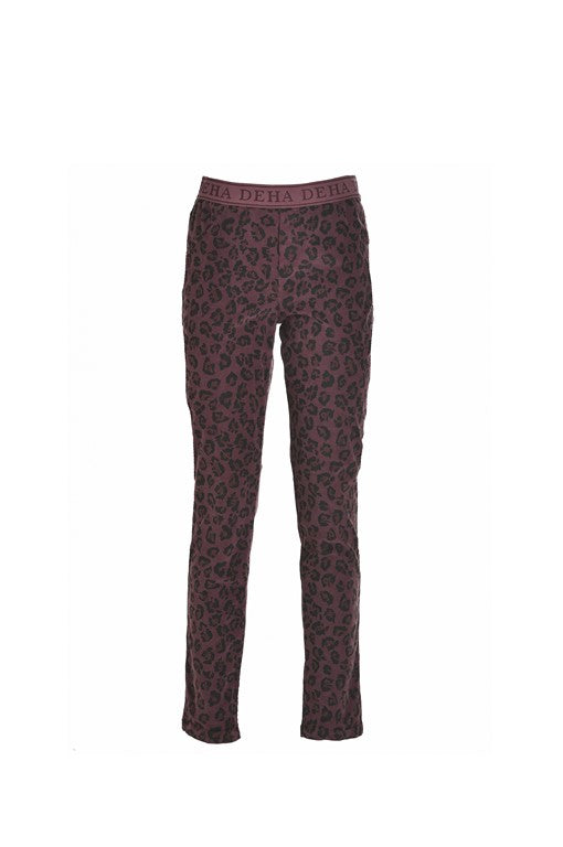 PANTALONI Vinaccia/nero Deha