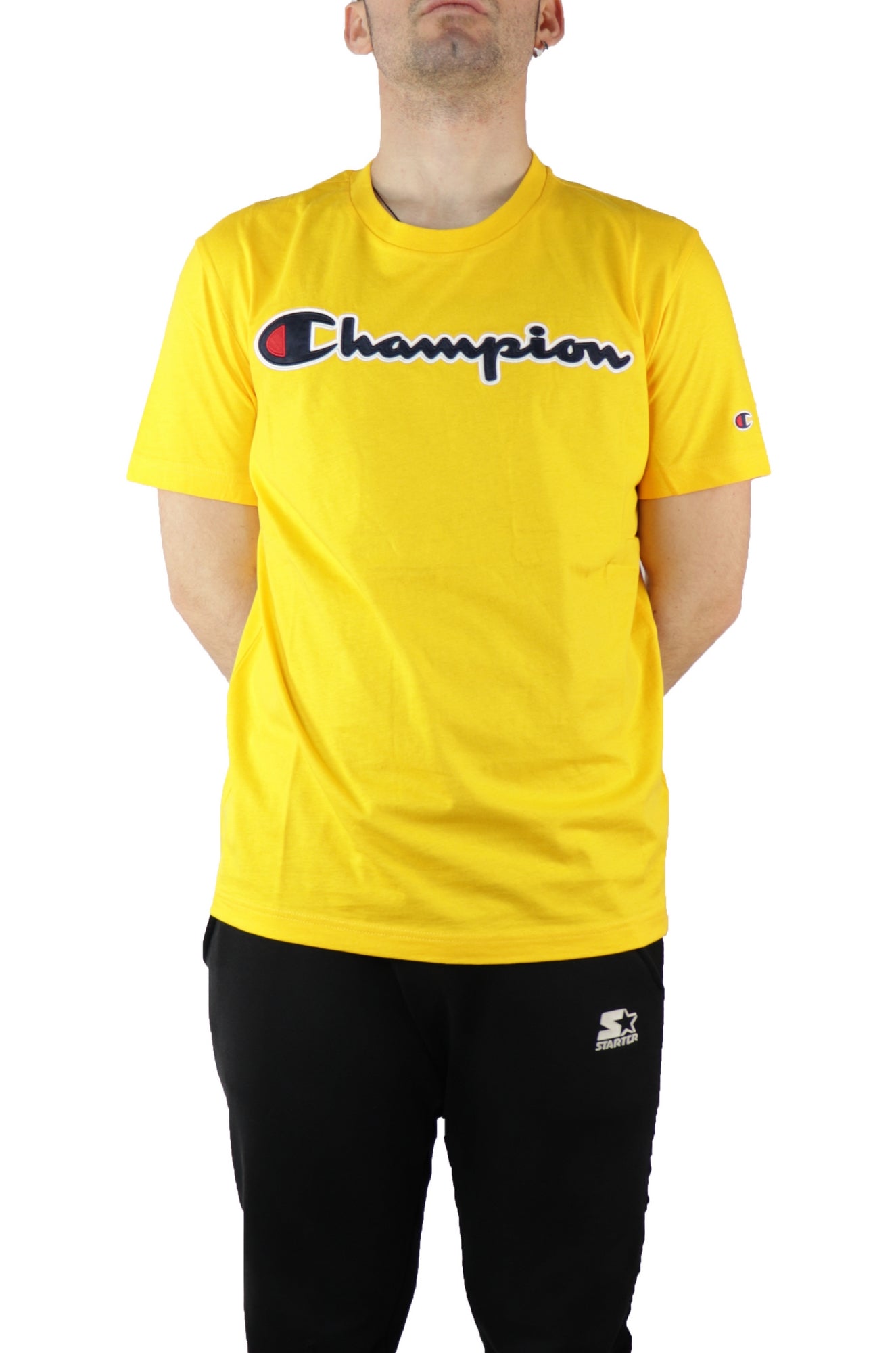 T-SHIRT E CANOTTE Giallo Champion