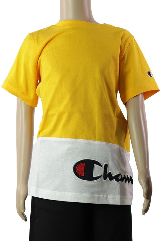 T-SHIRT E CANOTTE Giallo/bianco Champion