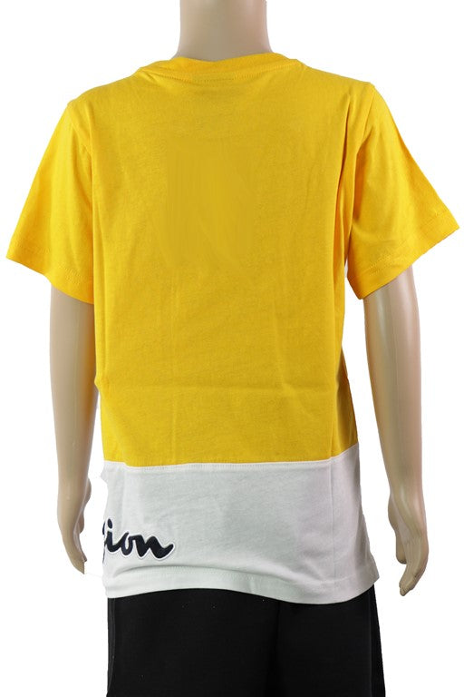 T-SHIRT E CANOTTE Giallo/bianco Champion