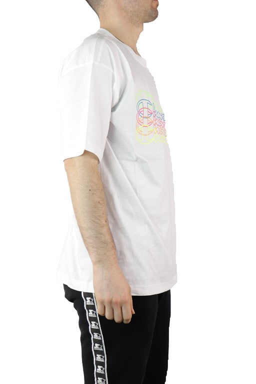 T-SHIRT E CANOTTE Bianco/giallo Champion