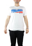 T-SHIRT E CANOTTE Bianco/azzurro Champion