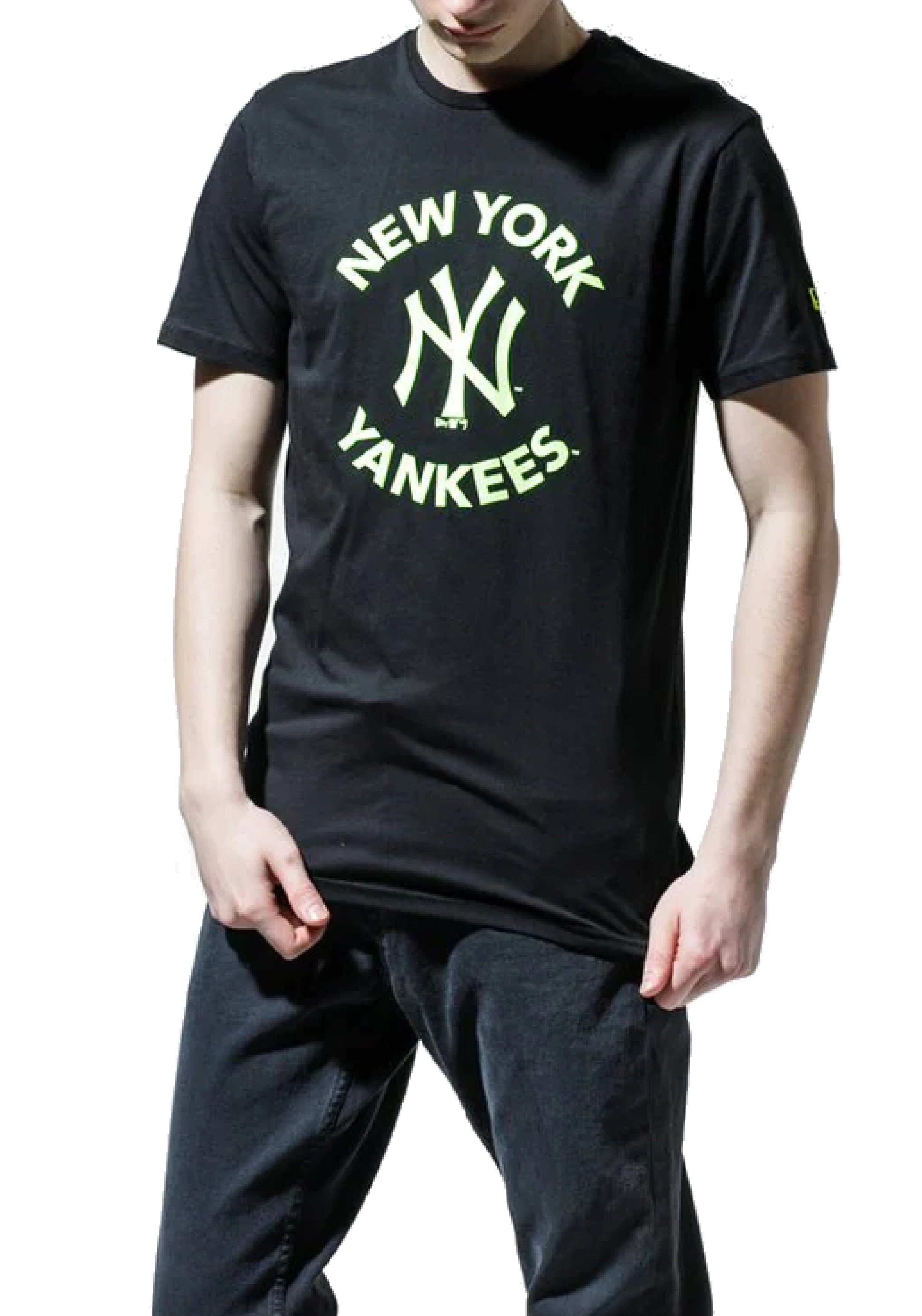 T-SHIRT E CANOTTE Nero/verde New Era