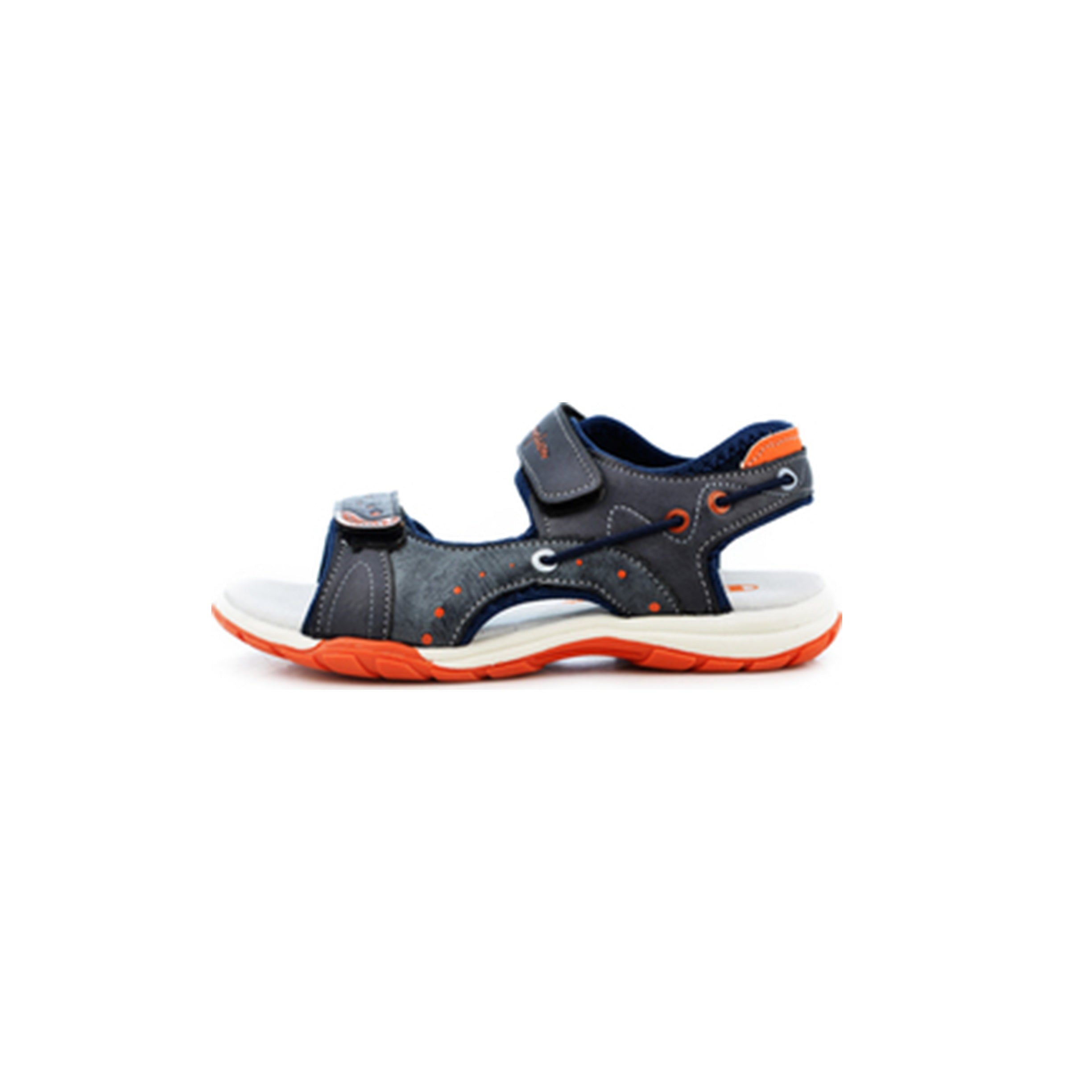 CIABATTE-INFRADITO Blu/arancio Champion