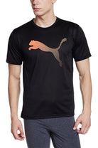 T-SHIRT E CANOTTE Nero/arancio Puma