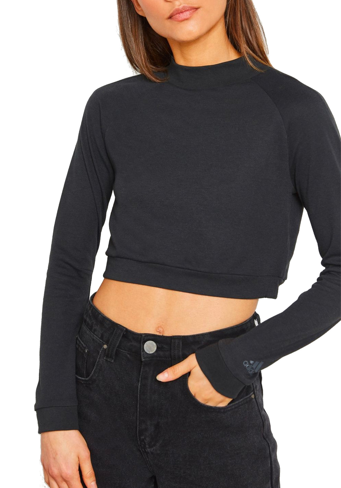 MAGLIONI E POLO Nero Adidas