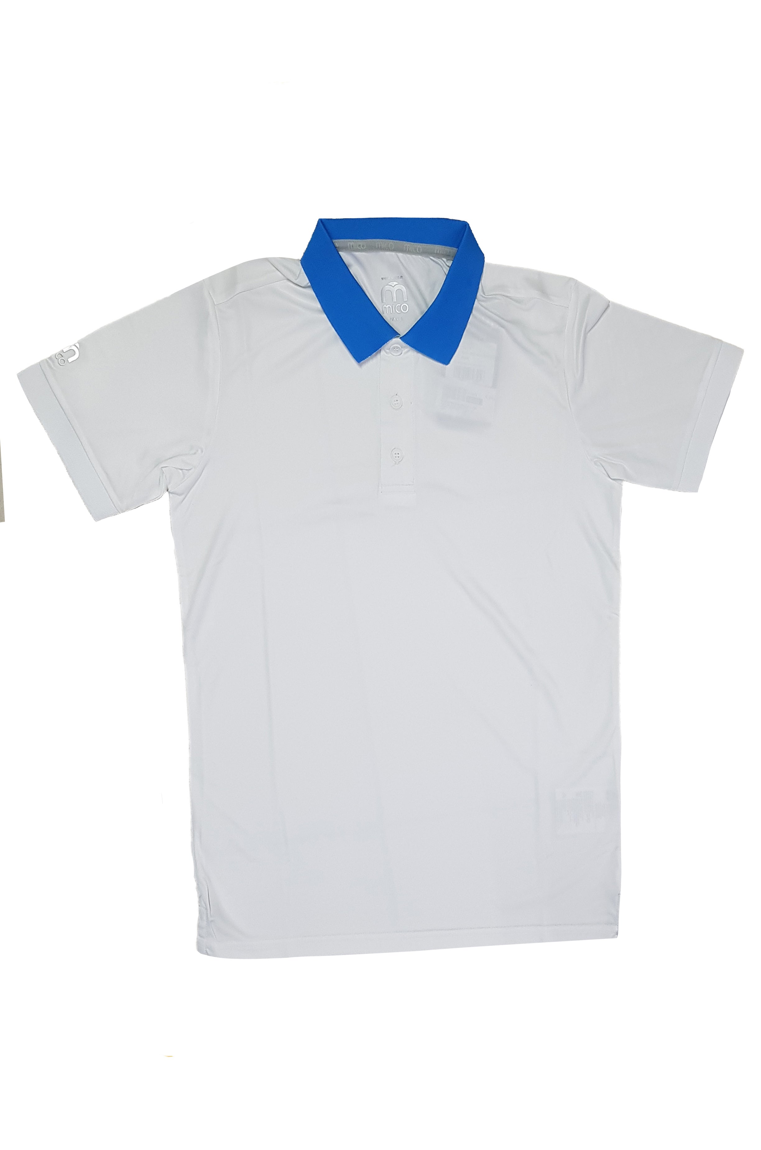 MAGLIONI E POLO Bianco/azzurro Mico