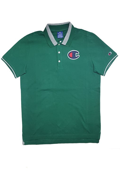 MAGLIONI E POLO Verde/grigio Champion
