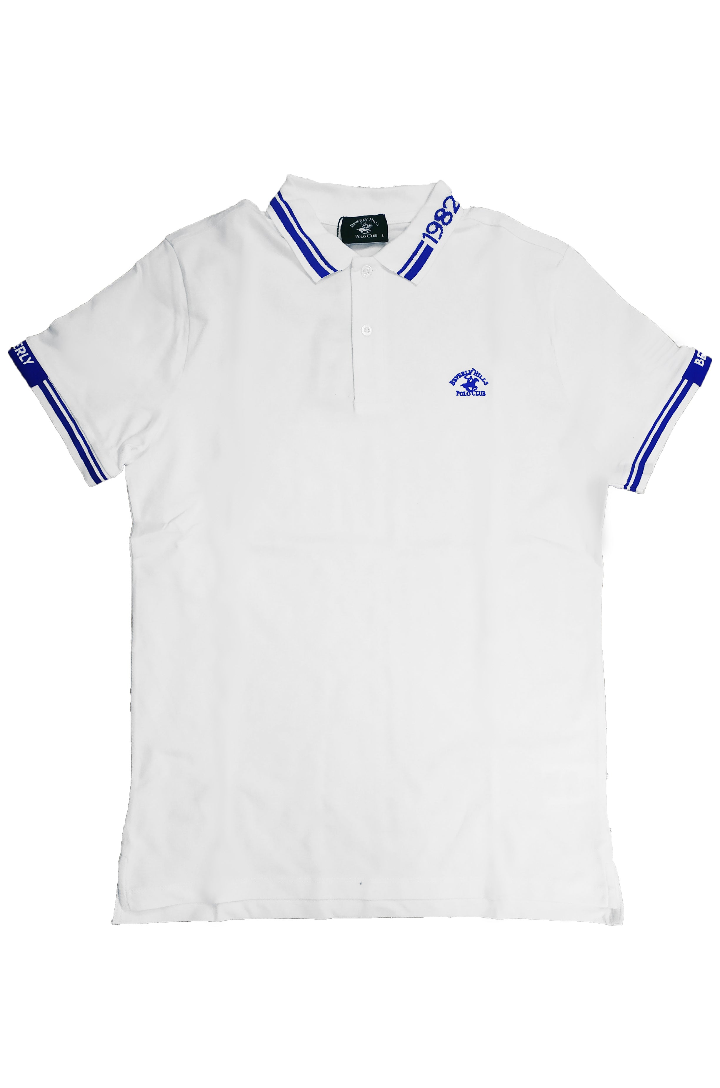 MAGLIONI E POLO Bianco/azzurro Beverly Hills Polo Club