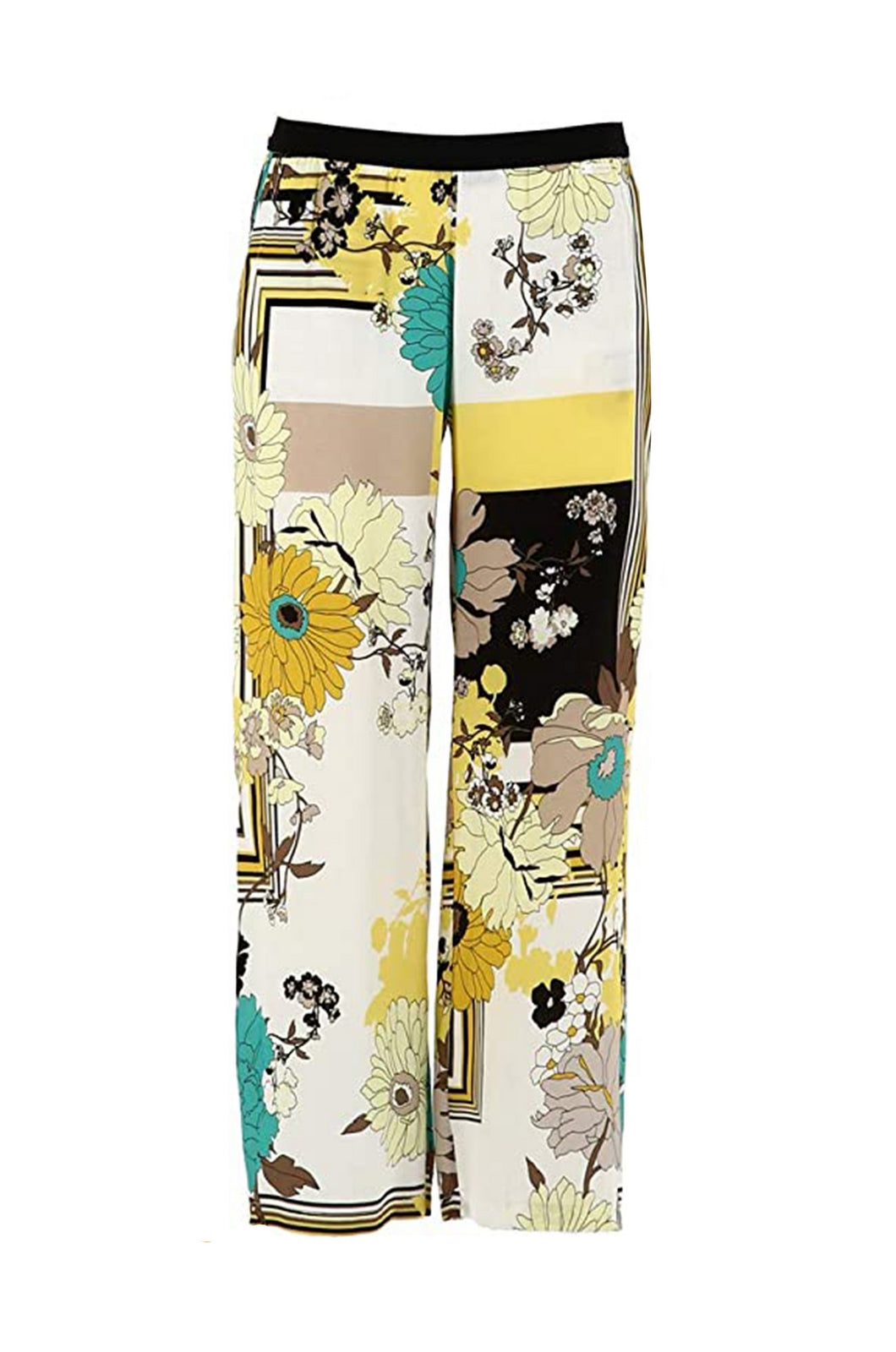 PANTALONI Fiori Cafenoir