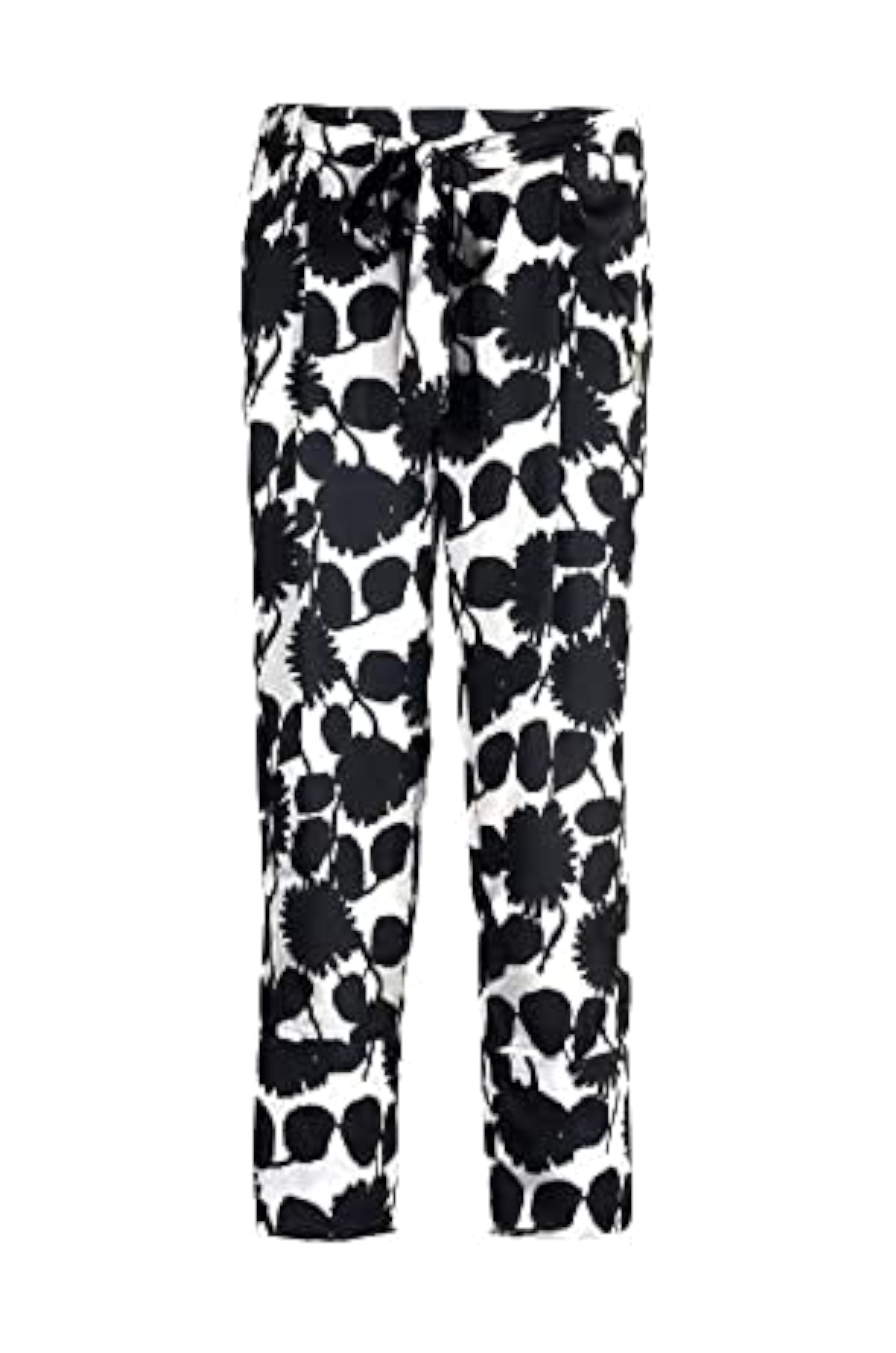 PANTALONI Nero/grigio Cafenoir