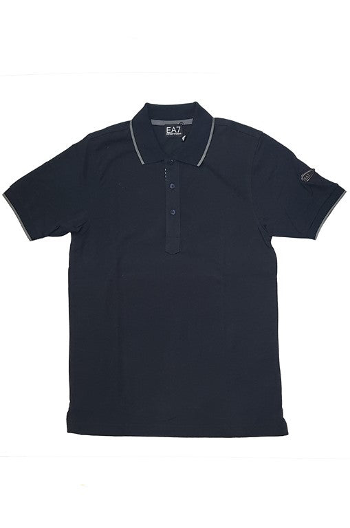 MAGLIONI E POLO Nero Ea7