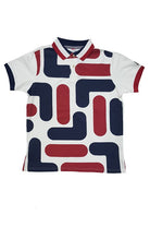 MAGLIONI E POLO Bianco/rosso Fila