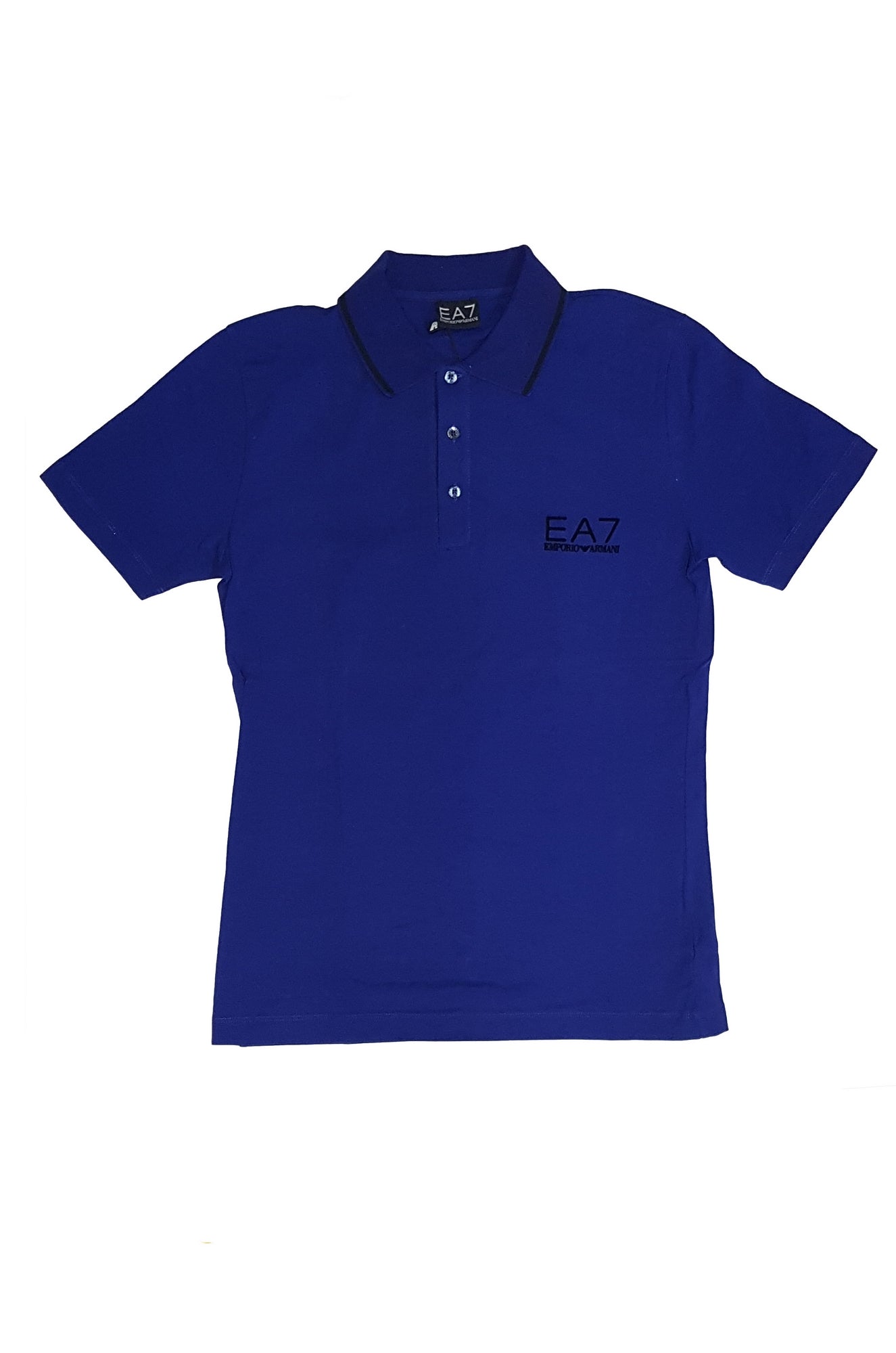 MAGLIONI E POLO Azzurro Ea7