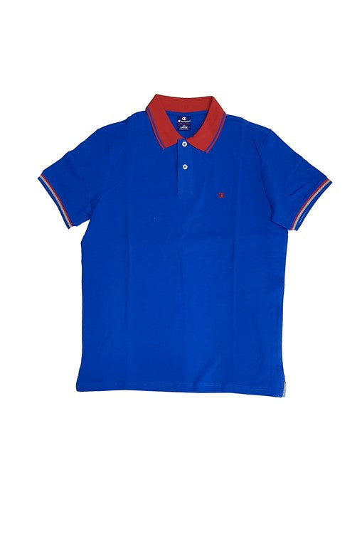 MAGLIONI E POLO Azzurro/rosso Champion