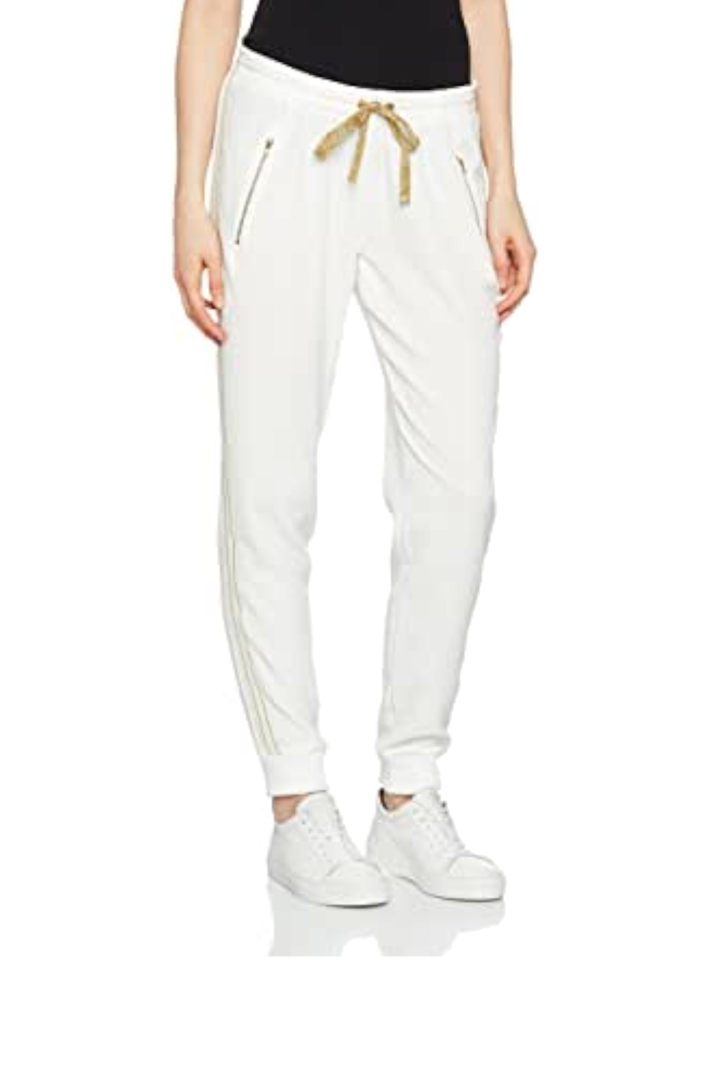 PANTALONI Bianco/oro Deha