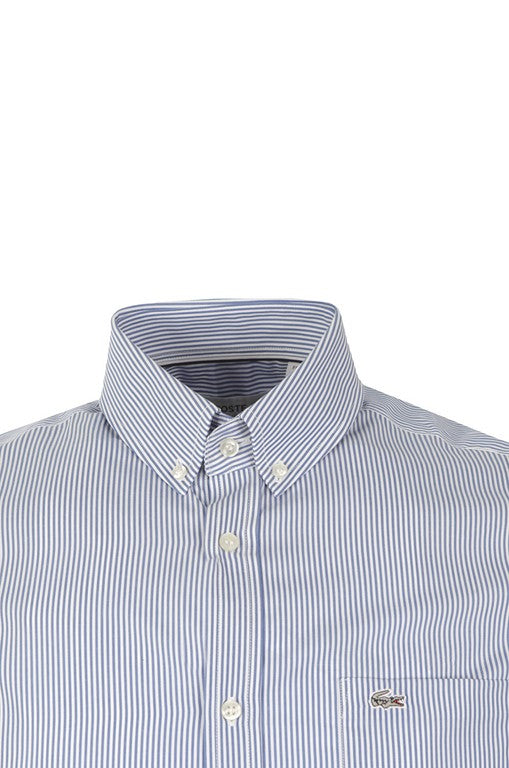 CAMICIE Celeste/bianco Lacoste
