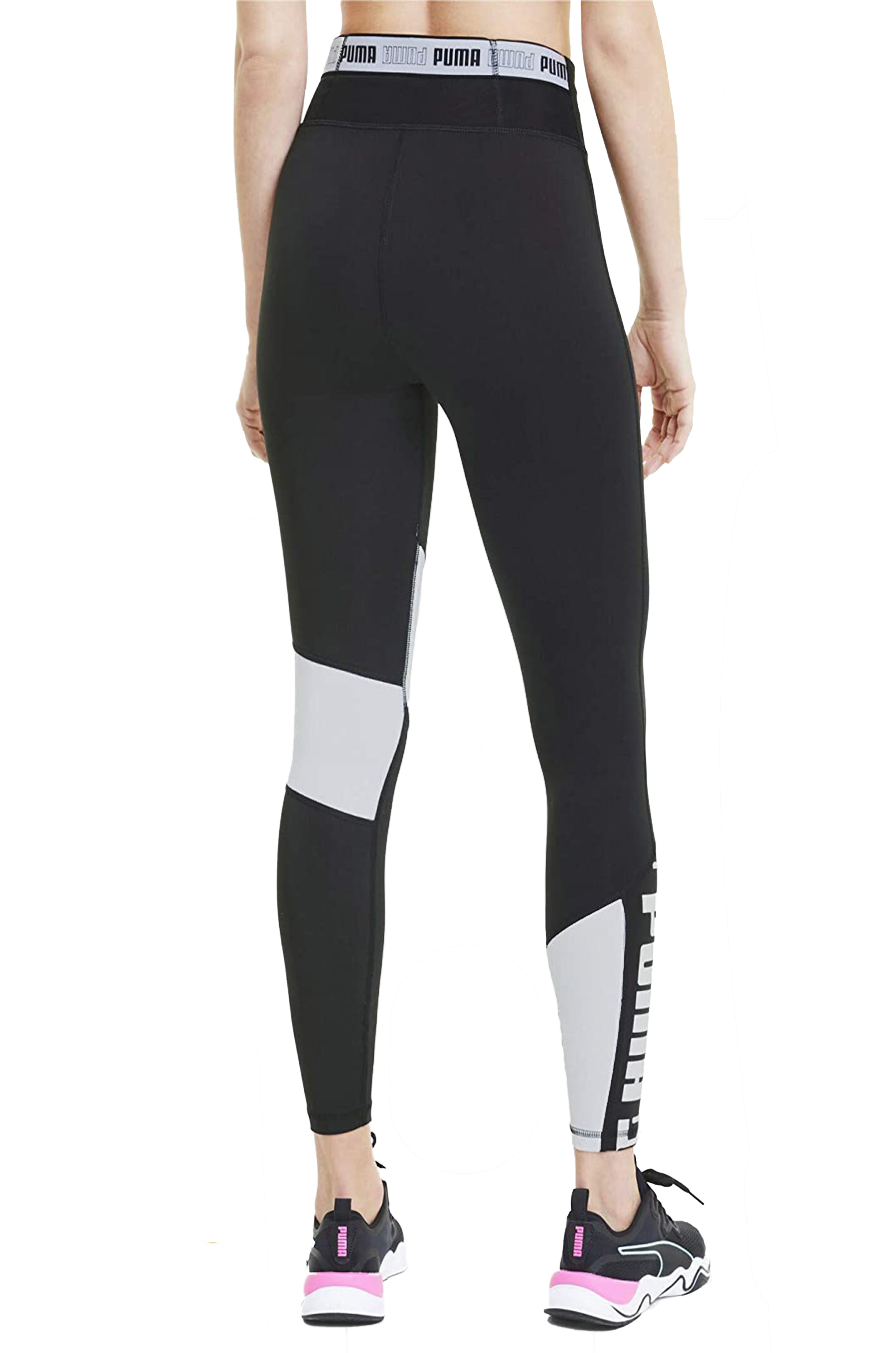 PANTALONI Nero/bianco Puma