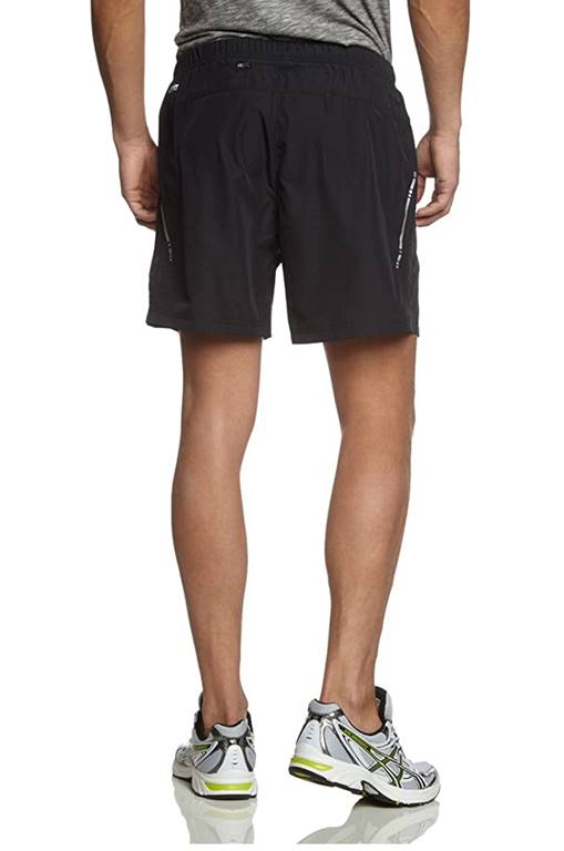 PANTALONCINI Nero/argento Asics