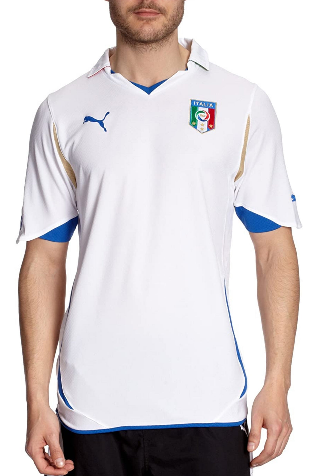 T-SHIRT E CANOTTE Bianco/azzurro Puma