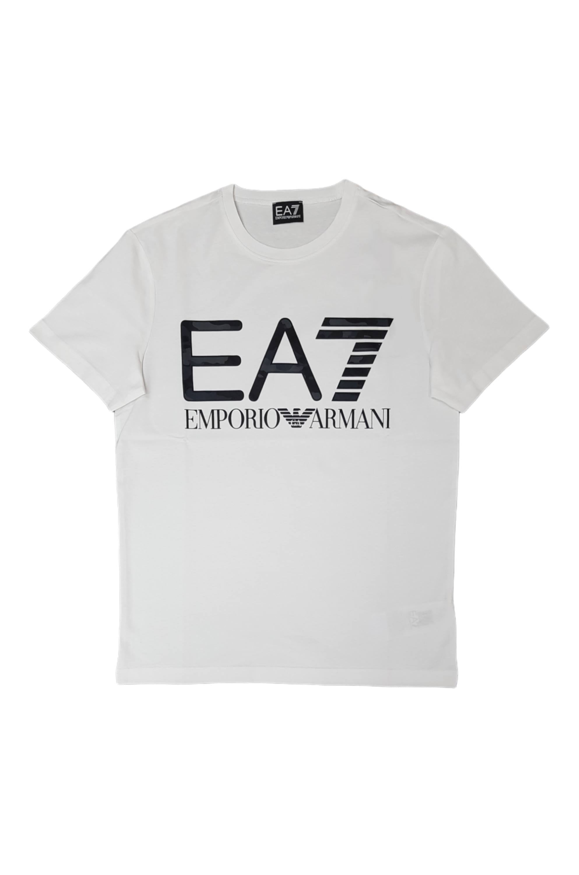T-SHIRT E CANOTTE Bianco/nero Ea7