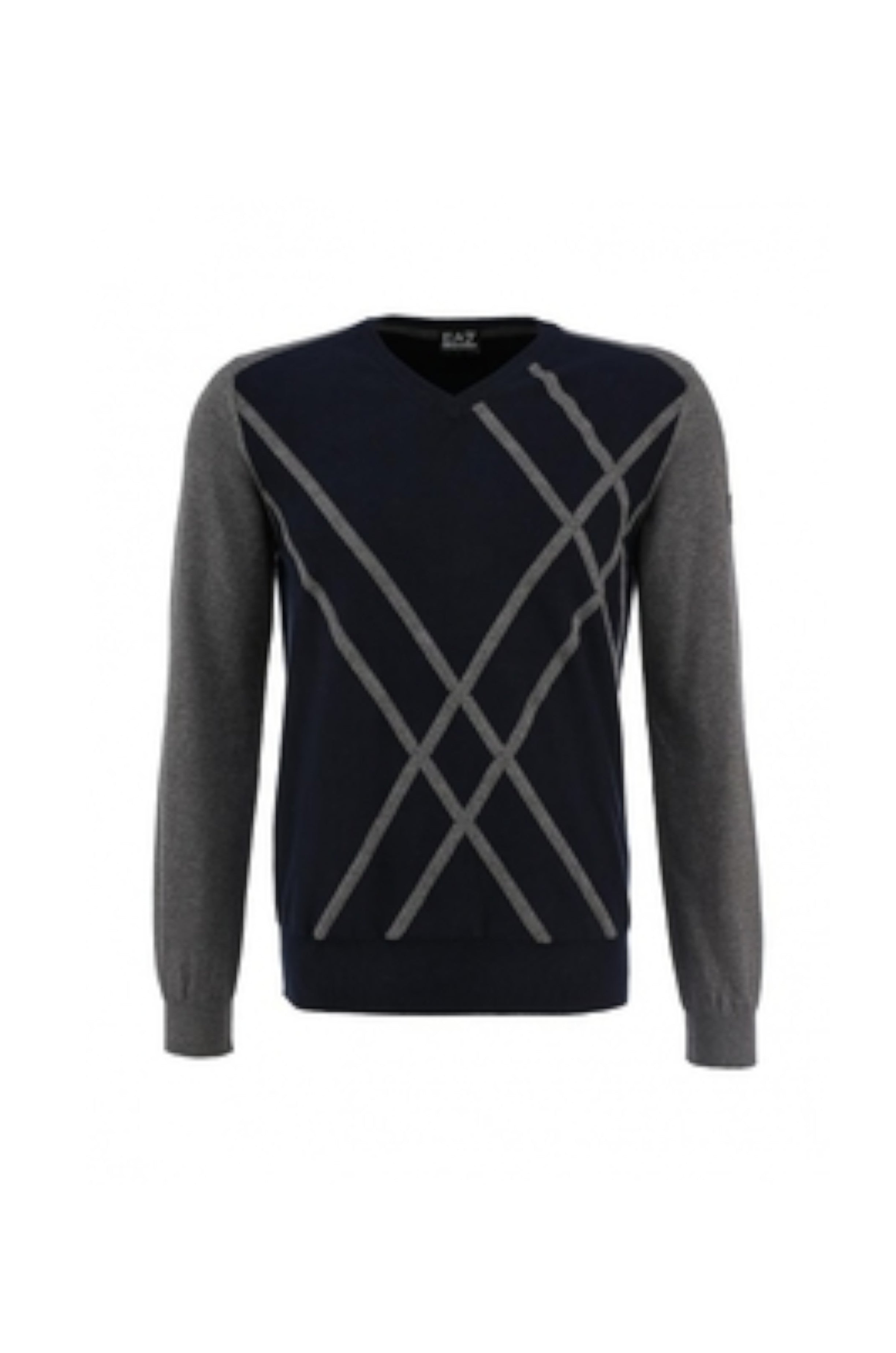 MAGLIONI E POLO Blu/grigio Ea7