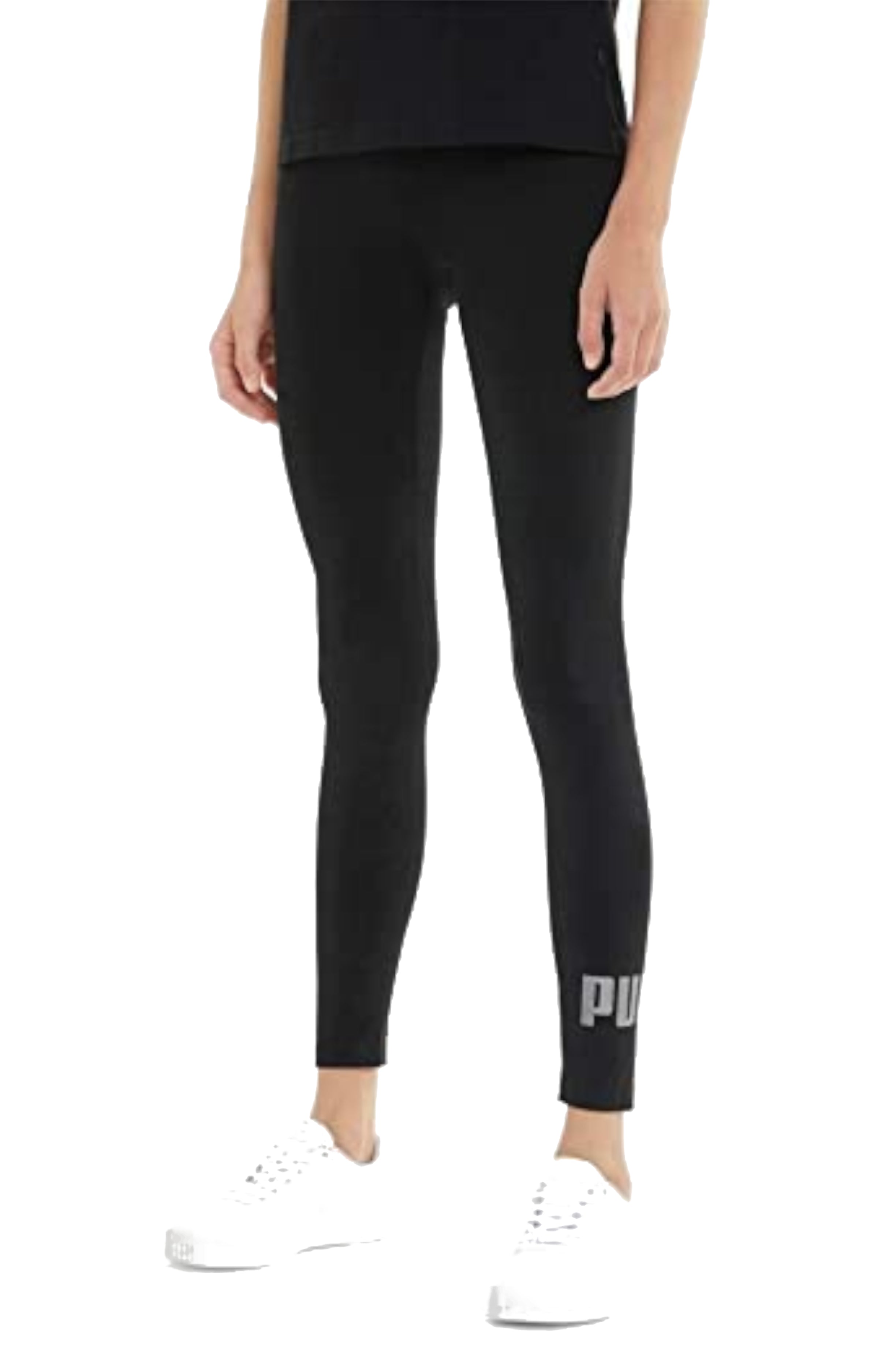 PANTALONI Nero/argento Puma