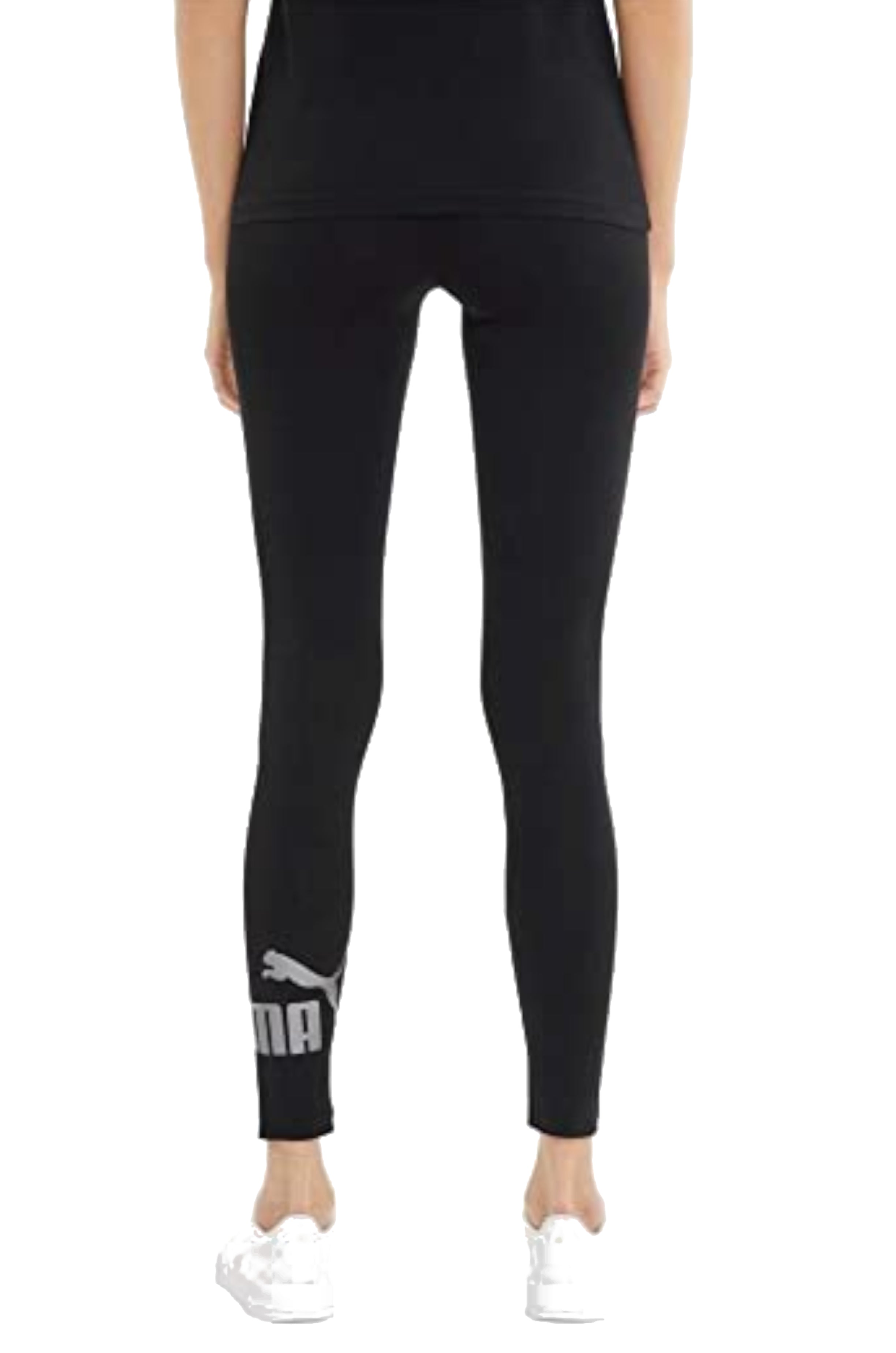 PANTALONI Nero/argento Puma