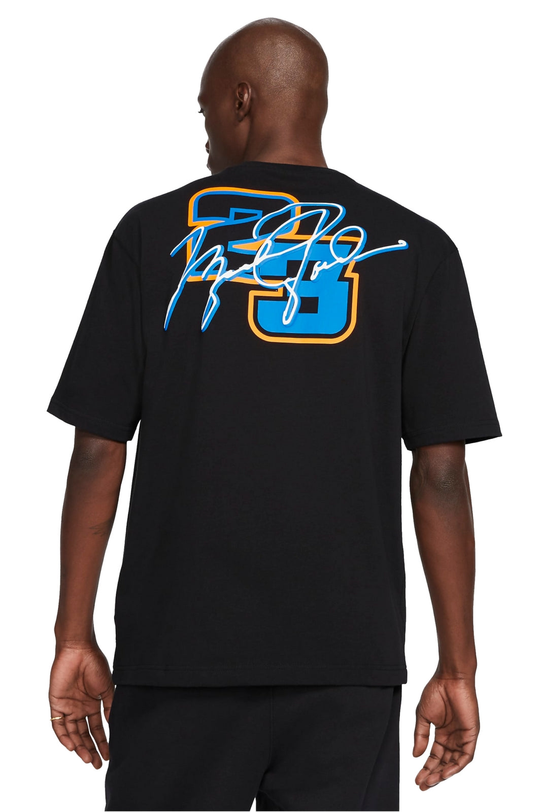 T-SHIRT E CANOTTE Nero/arancio Nike