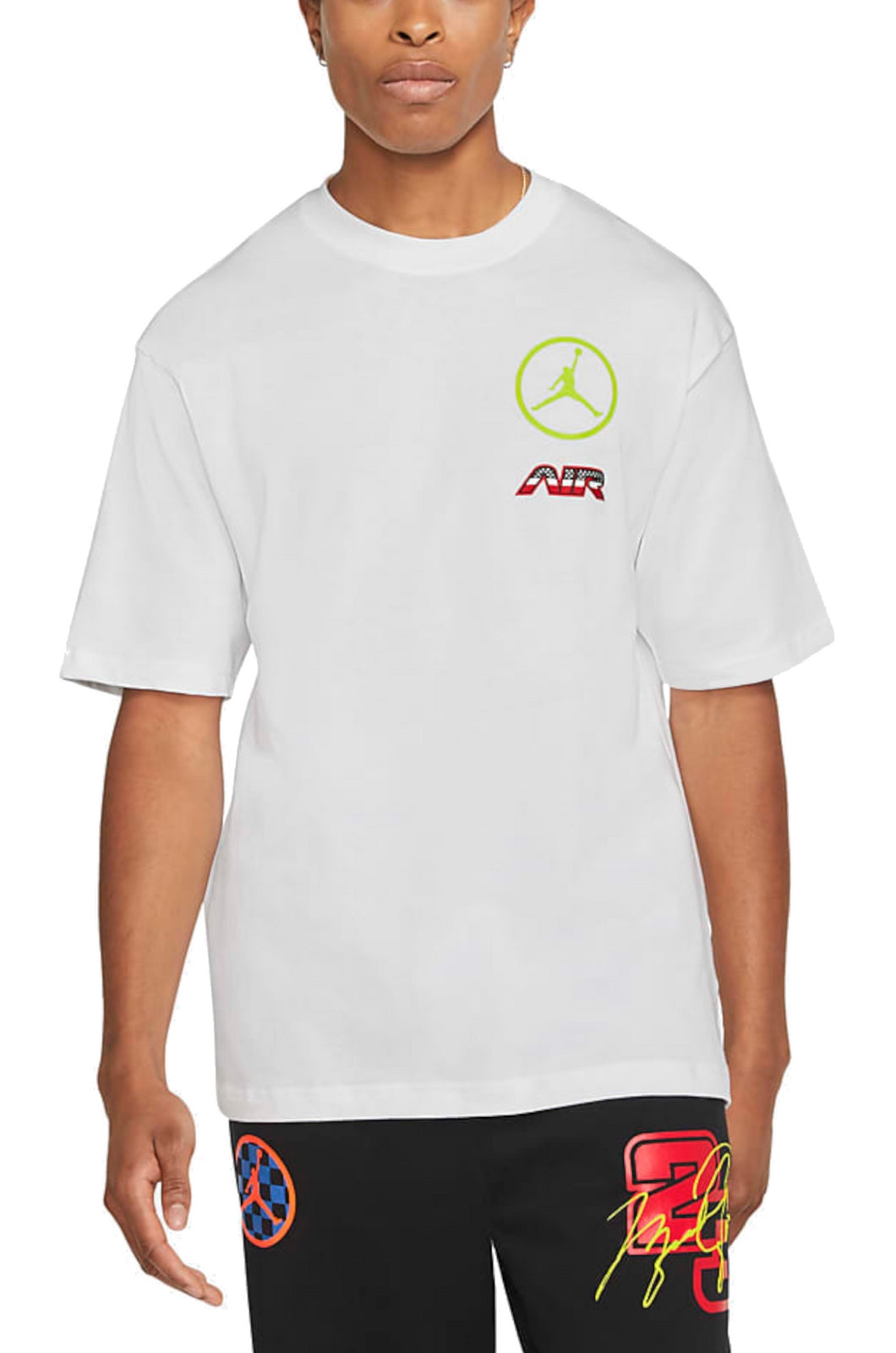 T-SHIRT E CANOTTE Bianco/arancio Nike