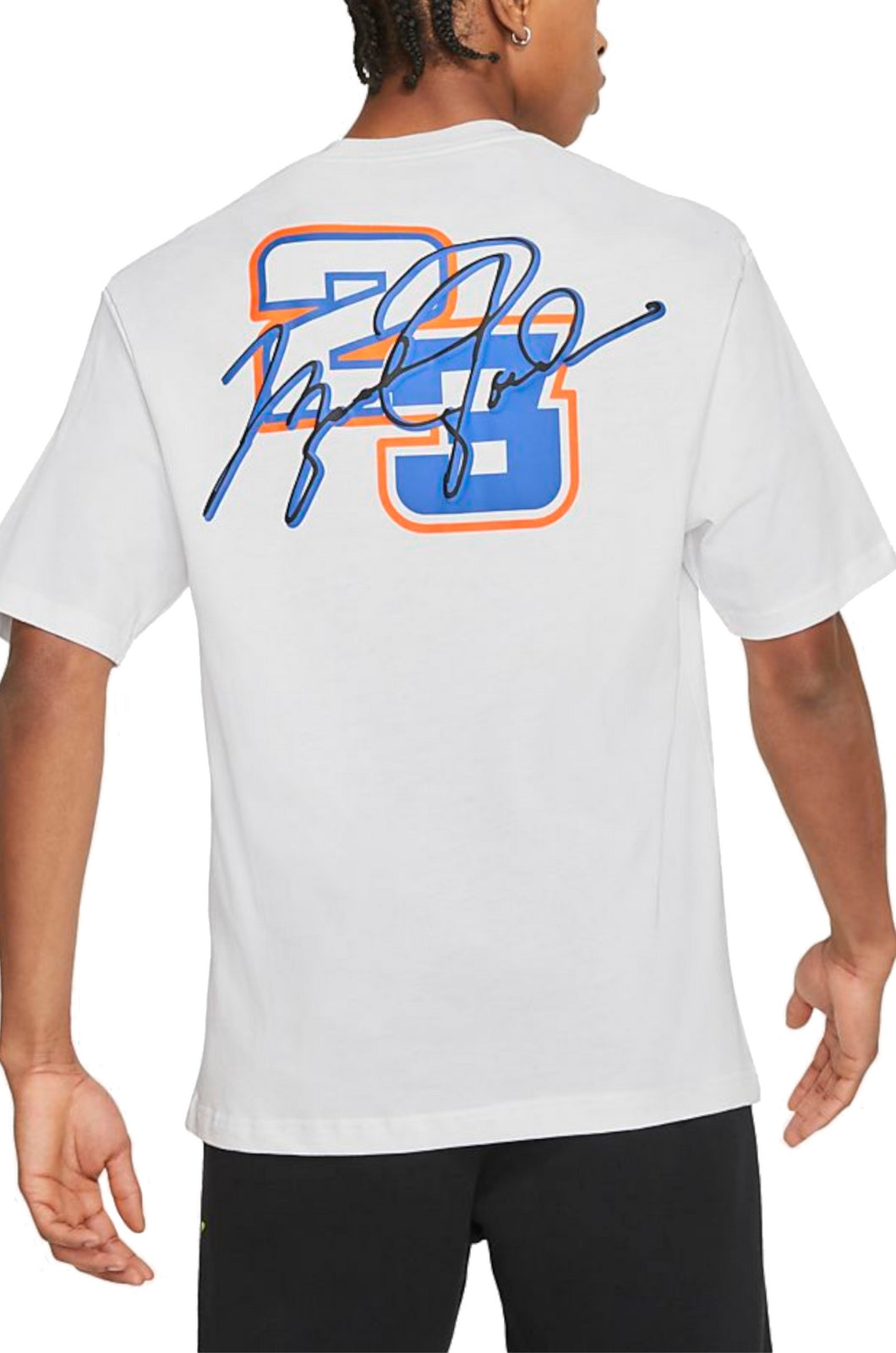 T-SHIRT E CANOTTE Bianco/arancio Nike