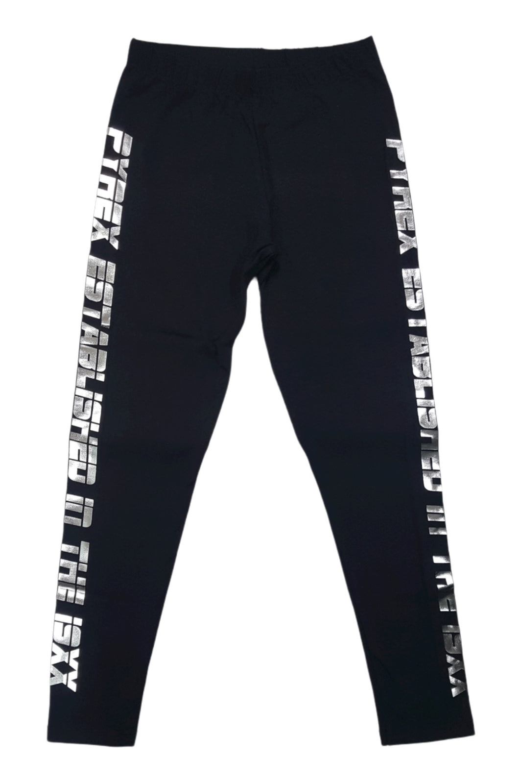 PANTALONI Nero/argento Pyrex