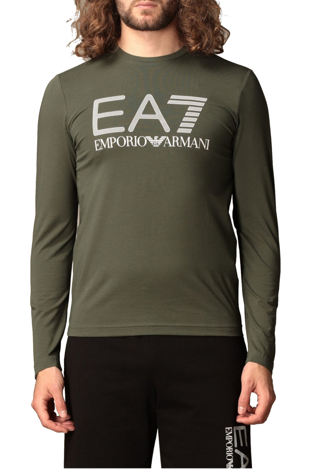 T-SHIRT E CANOTTE Verde/bianco Ea7