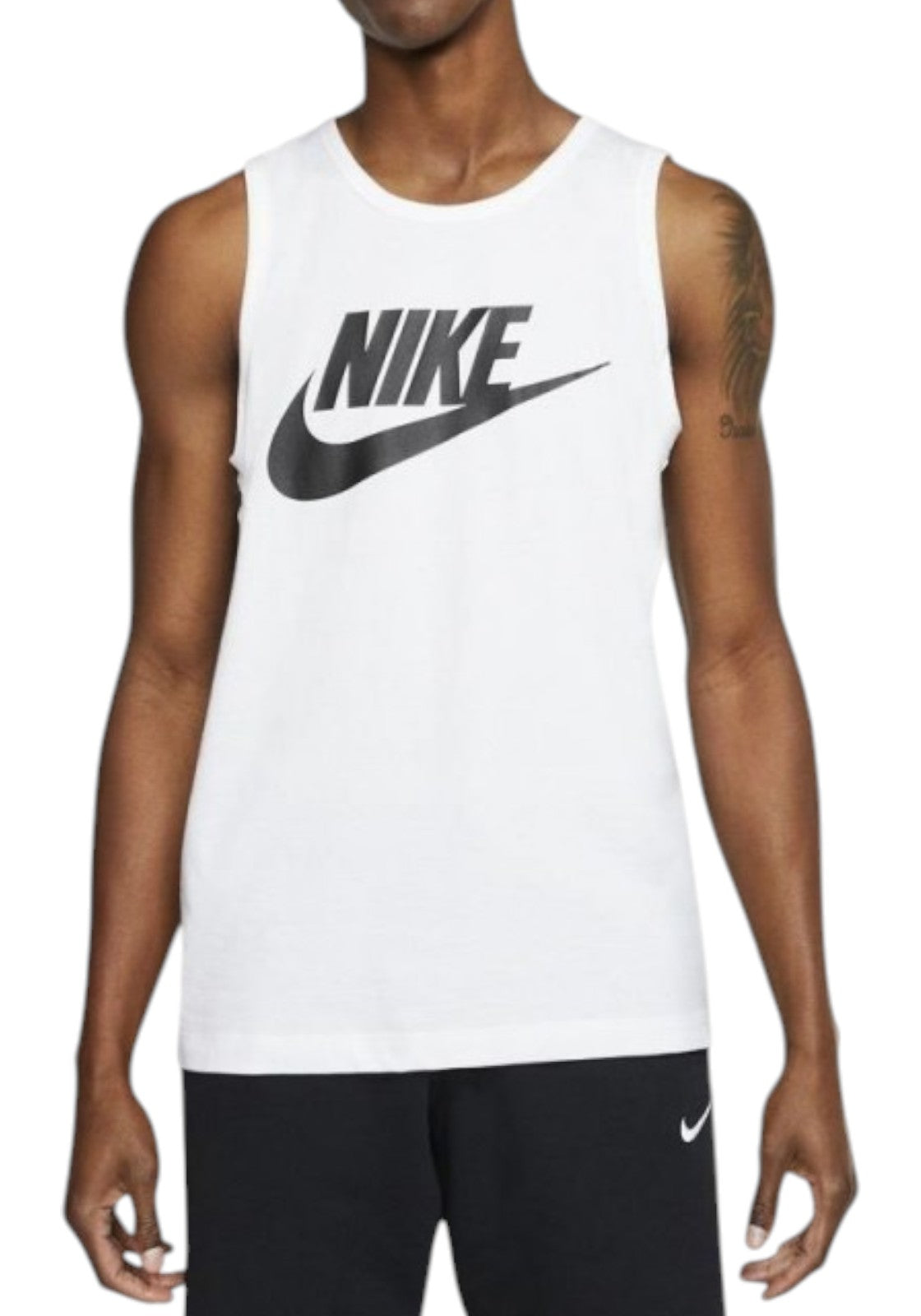 T-SHIRT E CANOTTE Bianco/nero Nike