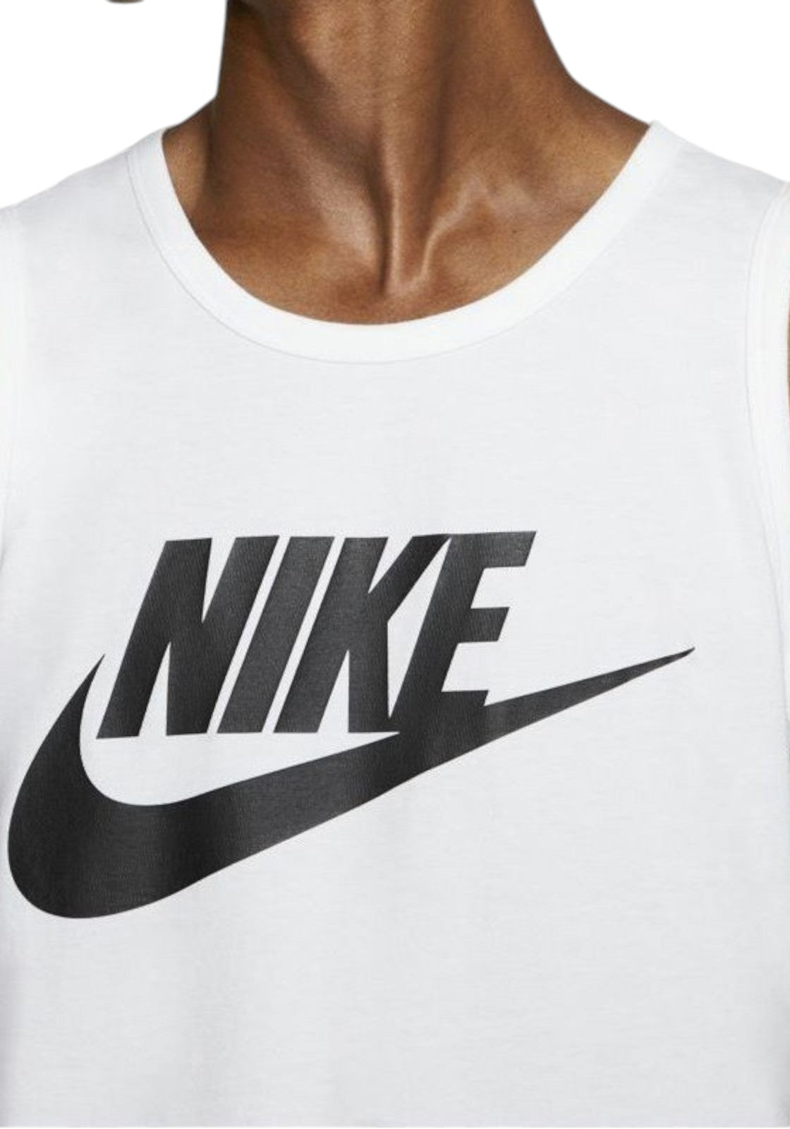 T-SHIRT E CANOTTE Bianco/nero Nike
