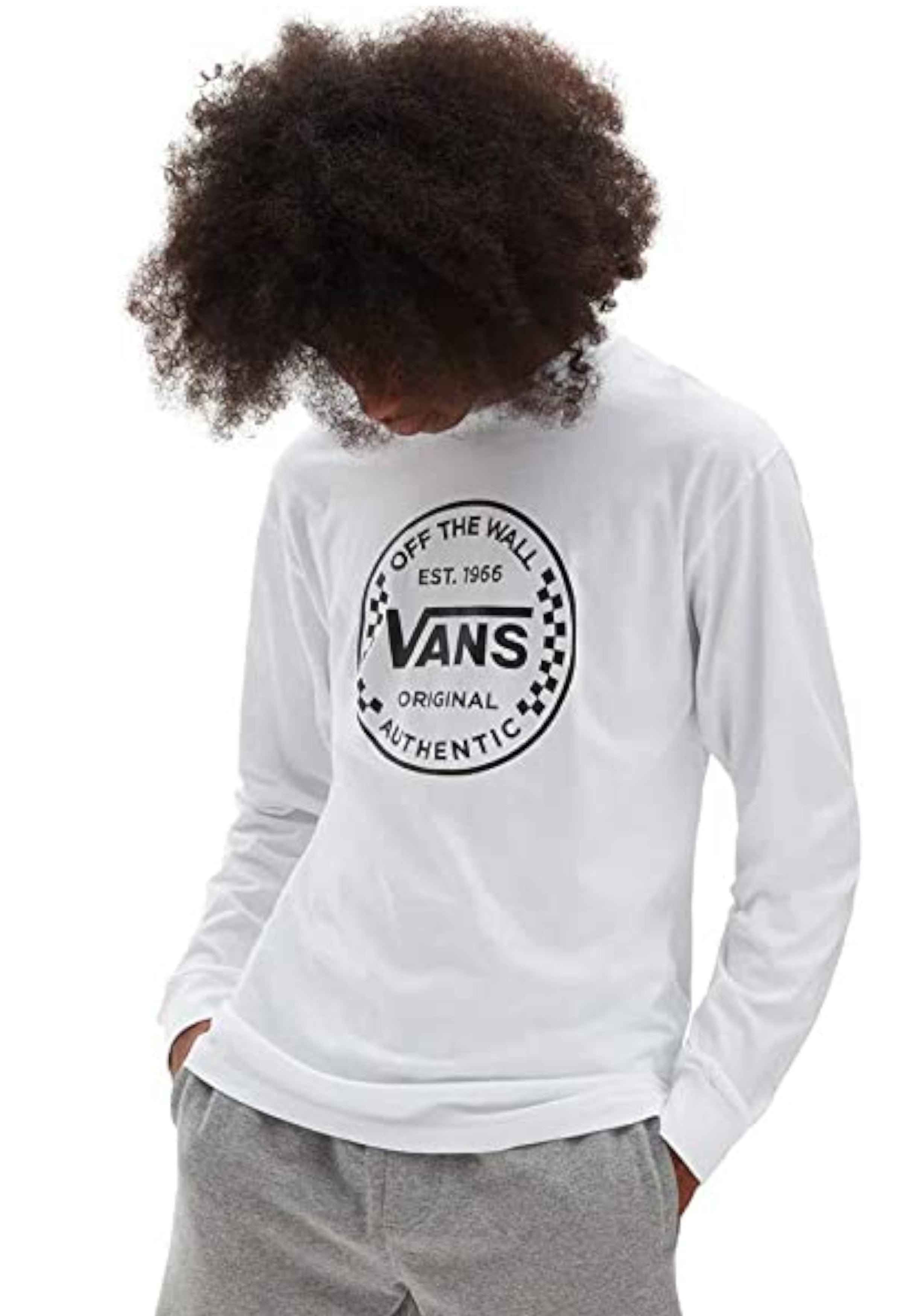 T-SHIRT E CANOTTE Bianco/nero Vans
