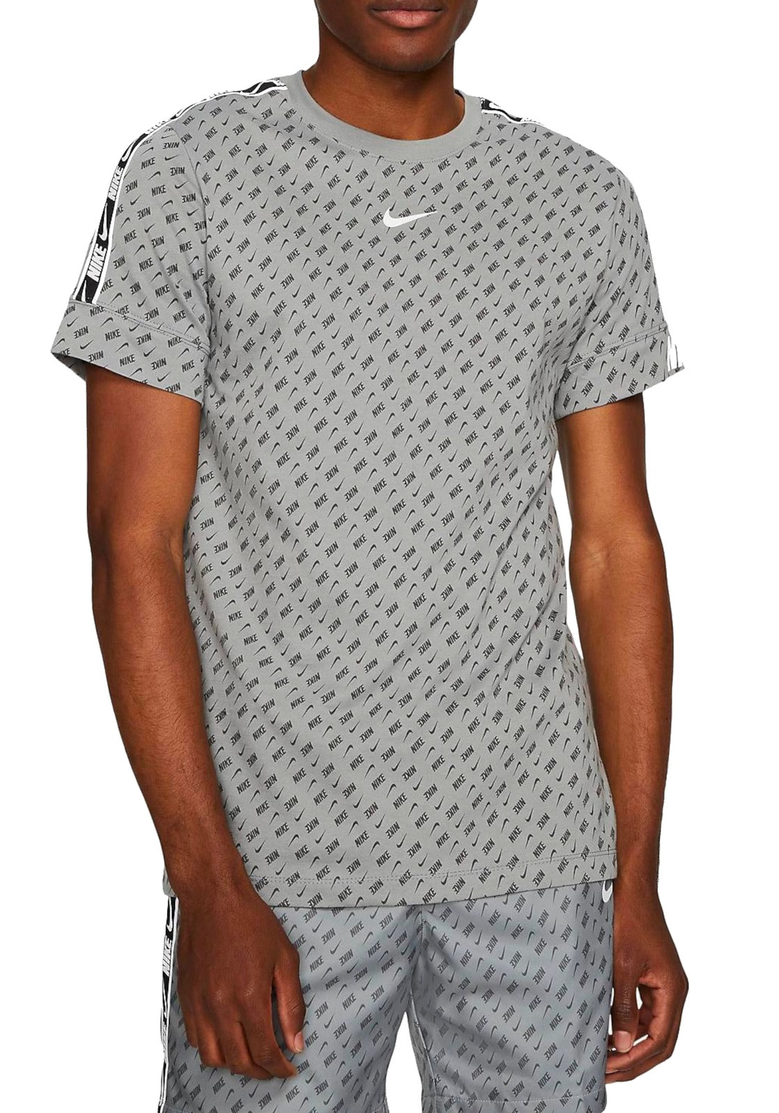 T-SHIRT E CANOTTE Grigio/nero Nike