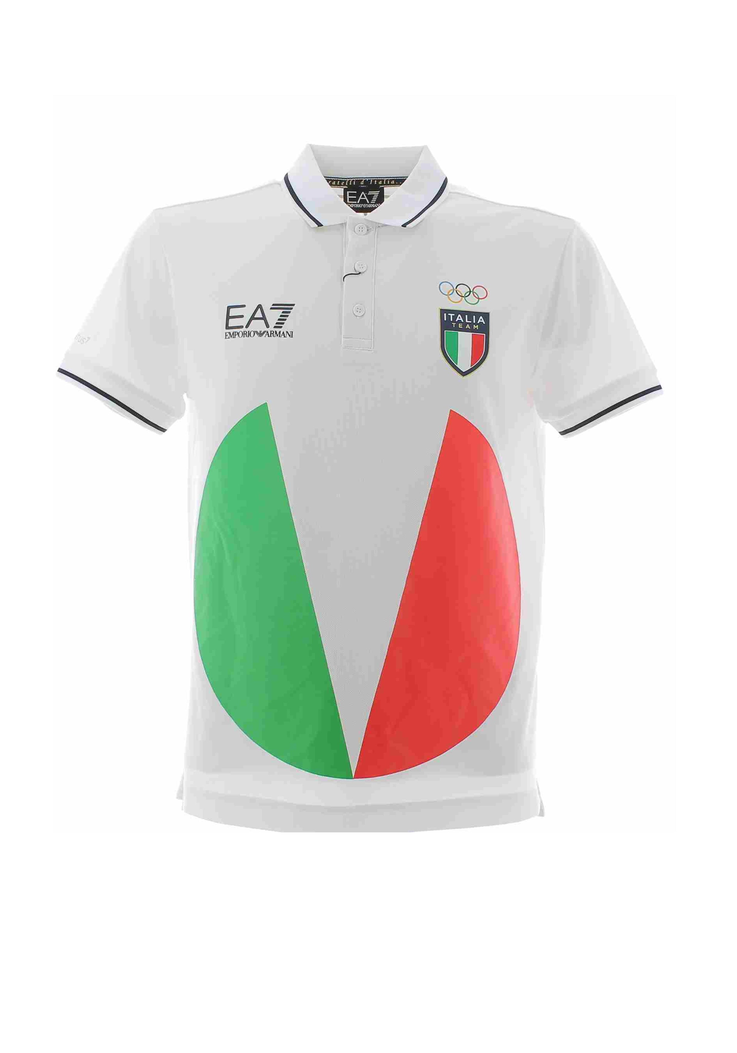 MAGLIONI E POLO Bianco Ea7