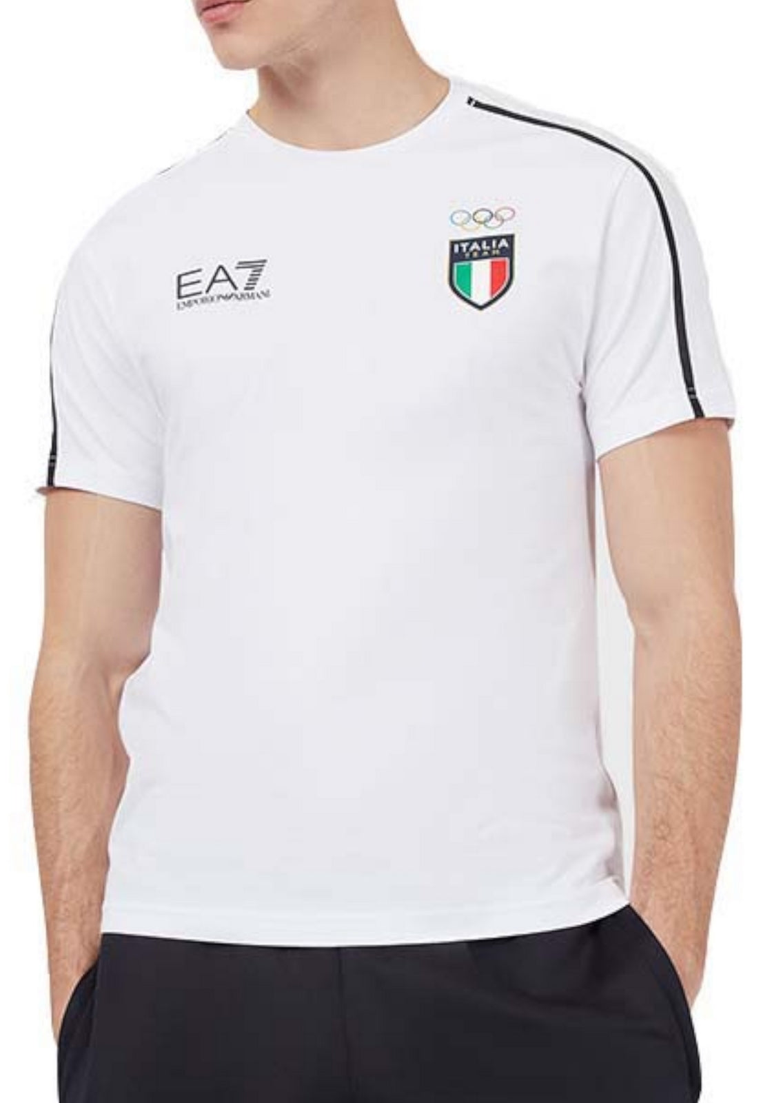 T-SHIRT E CANOTTE Bianco Ea7