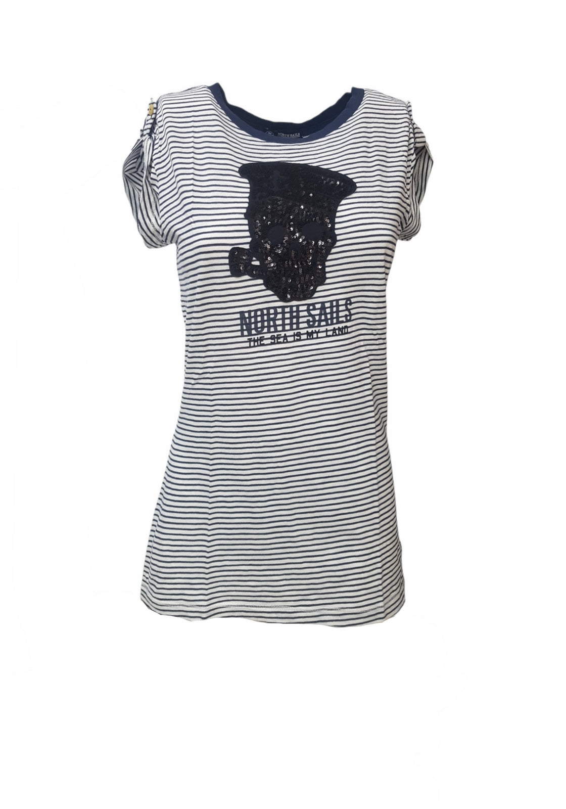 T-SHIRT E CANOTTE Bianco/blu North Sails