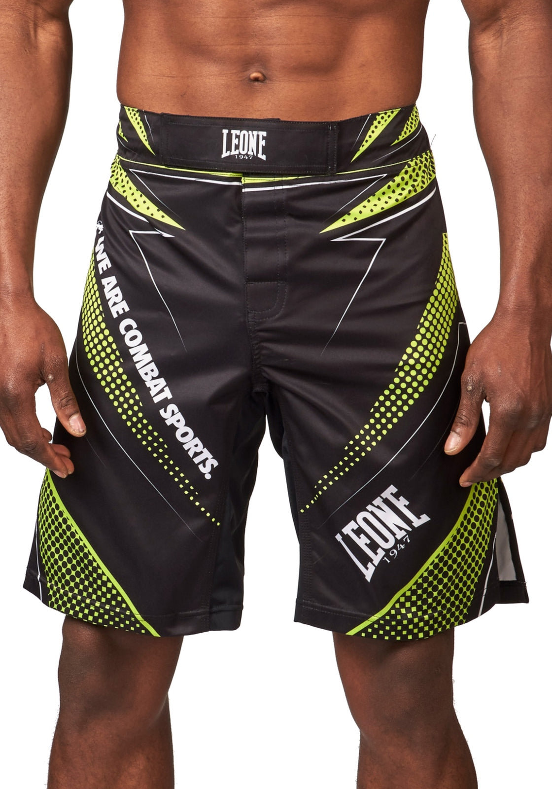 PANTALONCINI Nero/giallo Leone