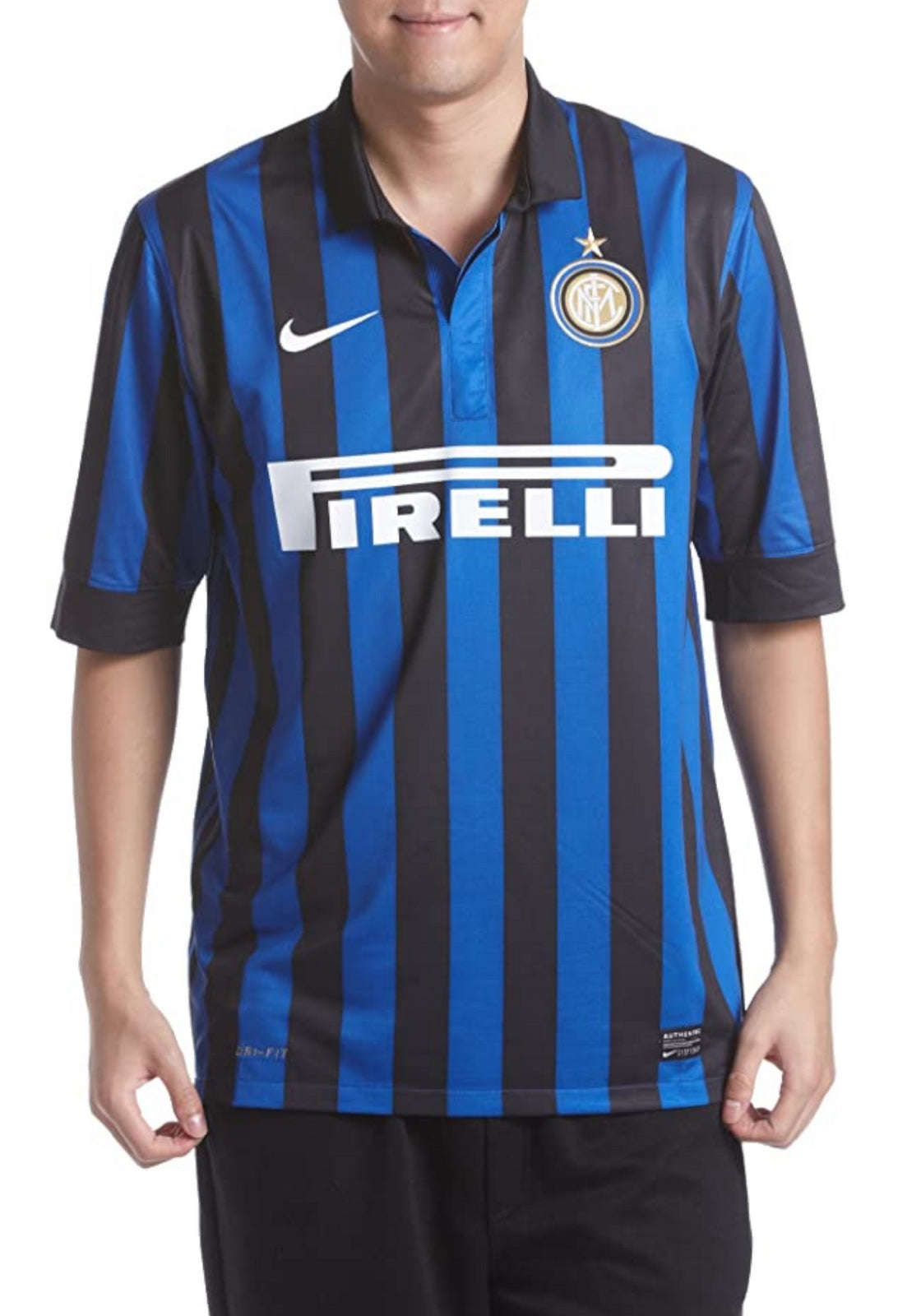 MAGLIONI E POLO Azzurro/nero Nike