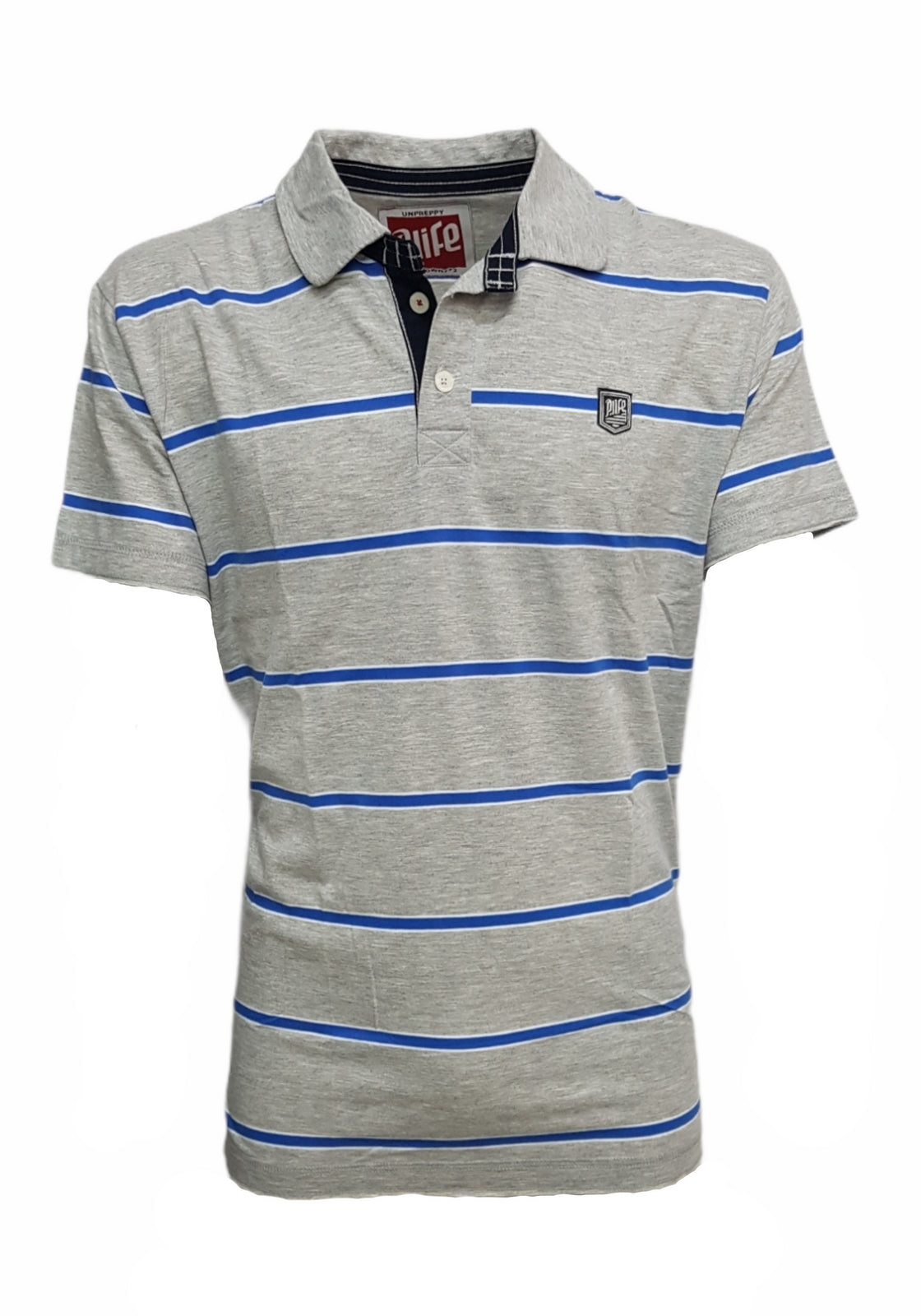 MAGLIONI E POLO Grigio/blu Playlife