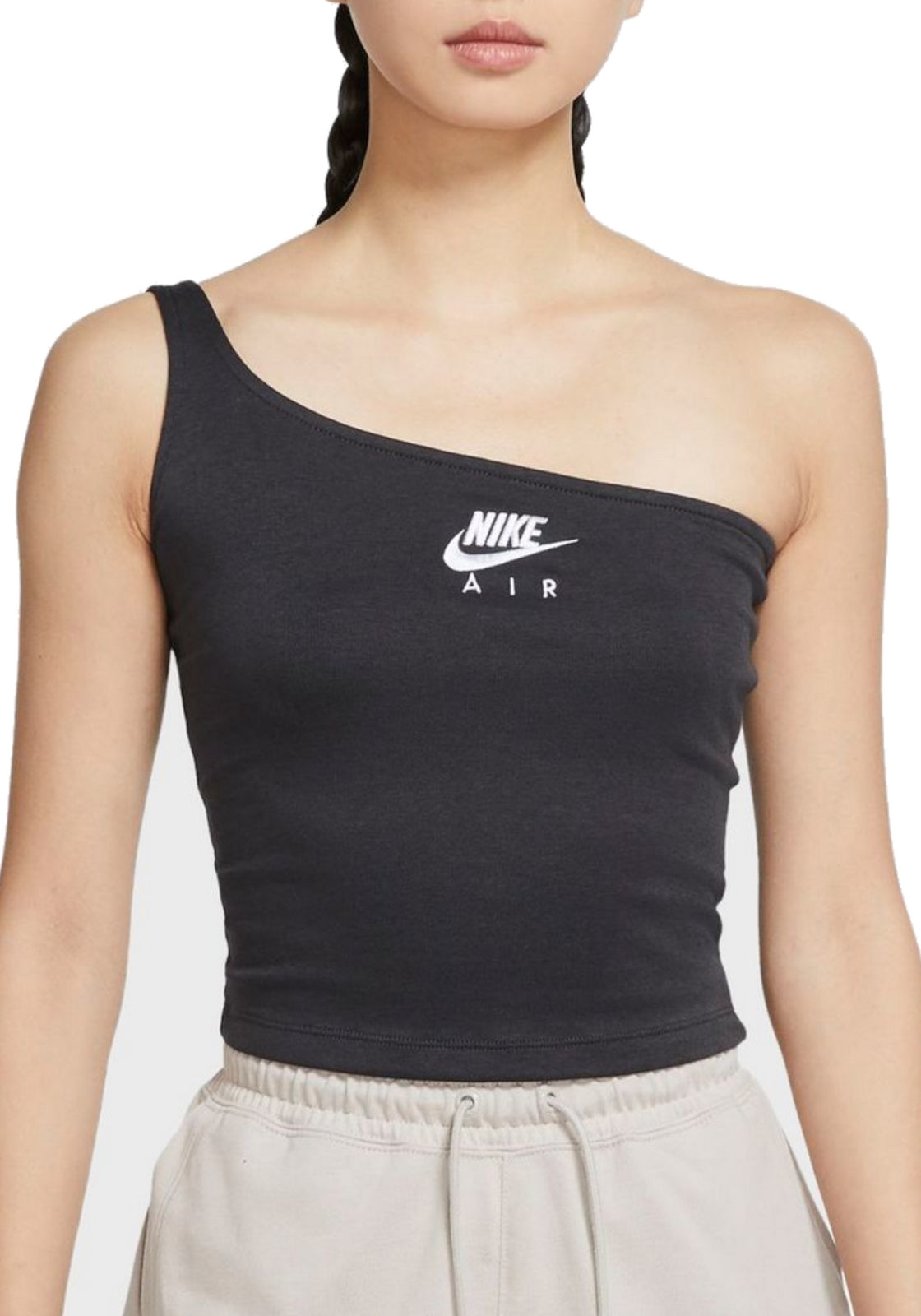 TOP PALESTRA Grigio Nike