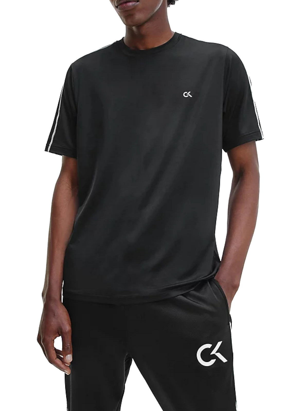 T-SHIRT E CANOTTE Nero Calvin Klein