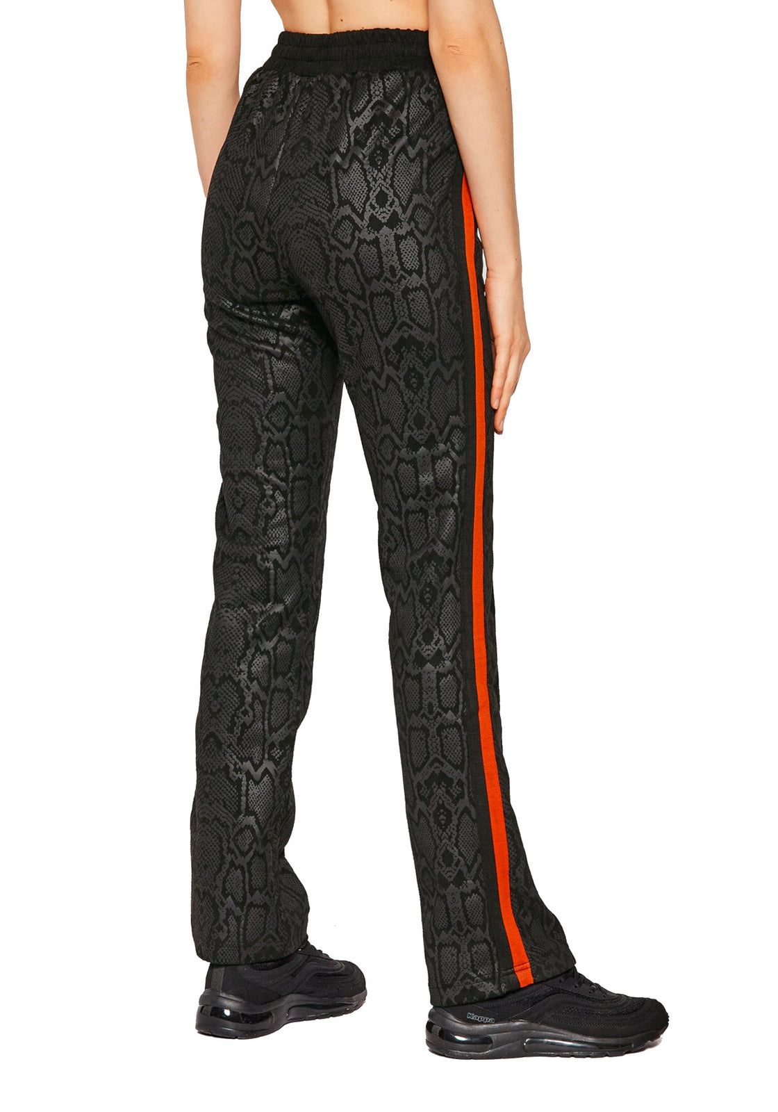 PANTALONI Nero/arancio Fila