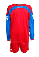 CALCIO Rosso/azzurro Legea
