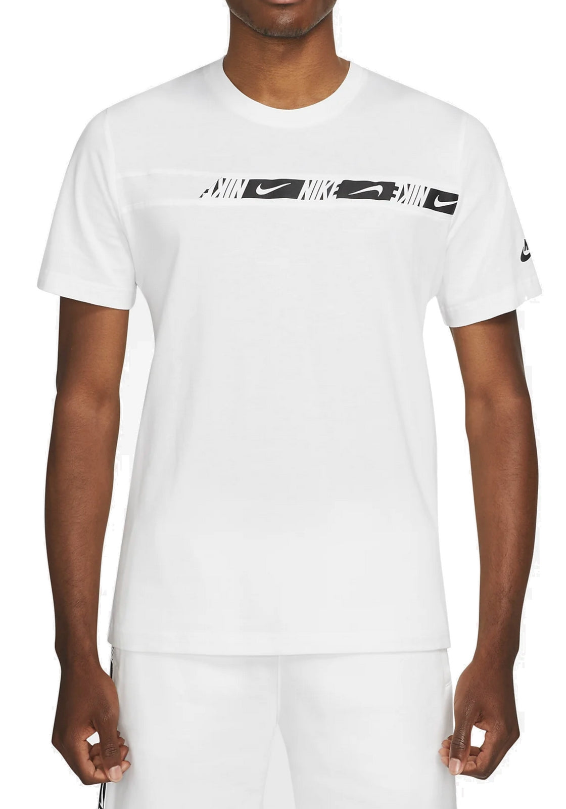 T-SHIRT E CANOTTE Bianco/nero Nike