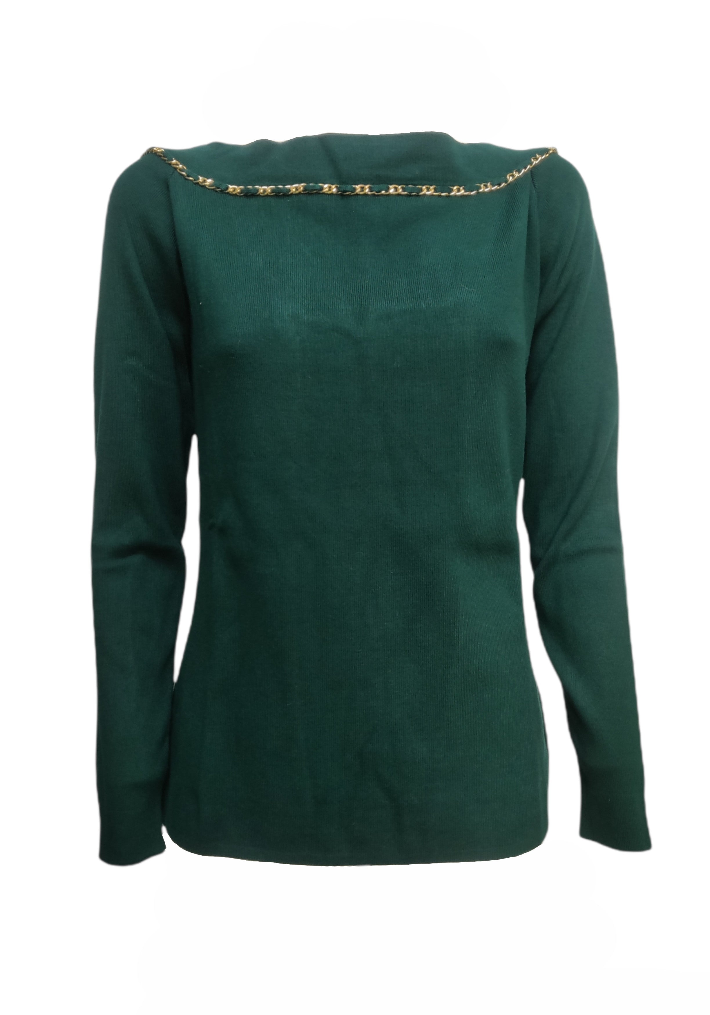 MAGLIONI E POLO Verde/bronzo Cafenoir